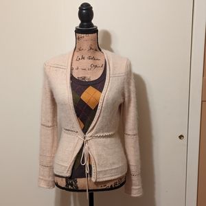 The Limited Angora Rabbit Hair Cardigan S